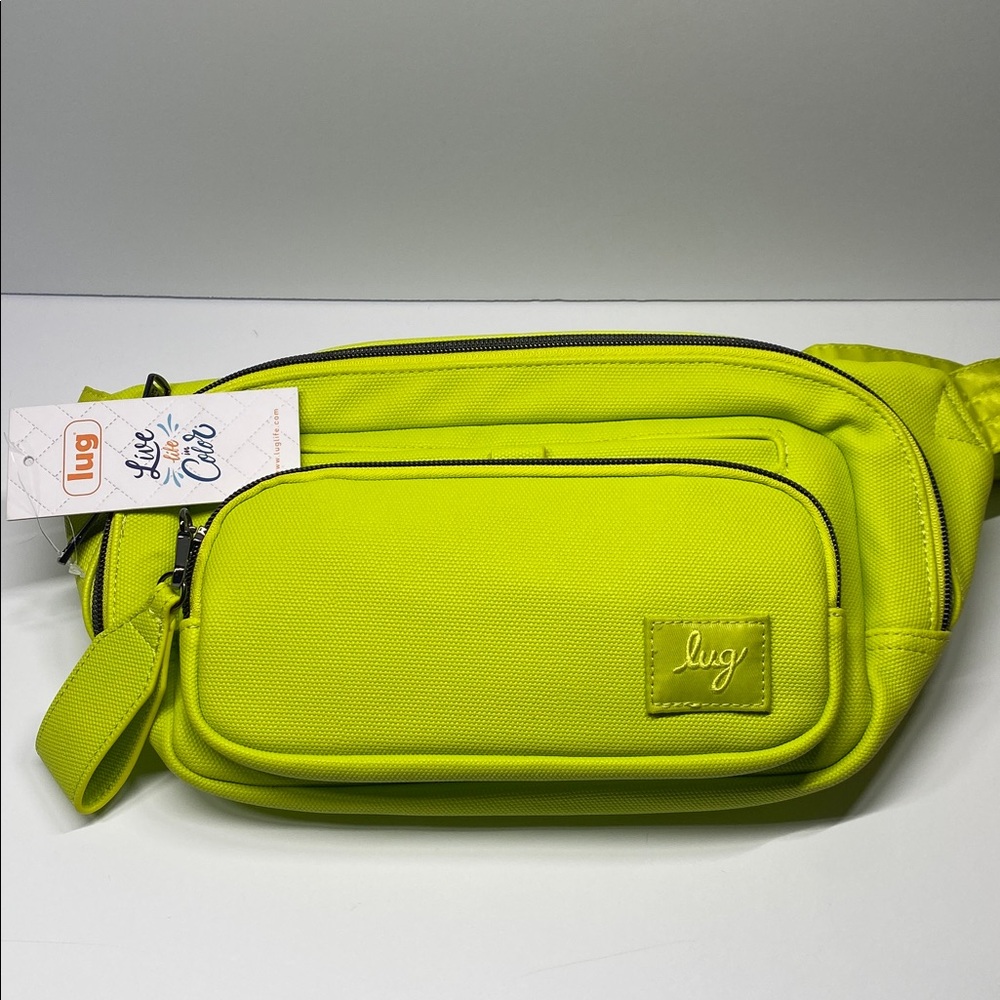 NWT Lug Matte Luxe Hitch-Lemon Lime